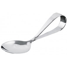 GT575   Elegant Loop Baby's First Spoon Sterling Silver Ari D Norman