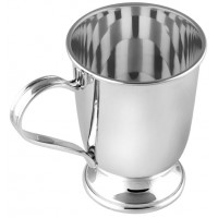 GT822   Plain Christening Cup Sterling Silver Ari D Norman