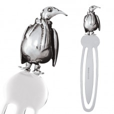 GT2289   Moveable Penguin Bookmark Sterling Silver Ari D Norman
