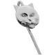 Cat Motif Spine Bookmark 925 Sterling Silver English Hallmarks