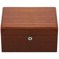Mahogany Finish Jewellery Box