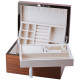 Mahogany Finish Jewellery Box