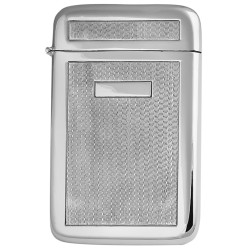 GT782   Barley Card Case Sterling Silver Ari D Norman