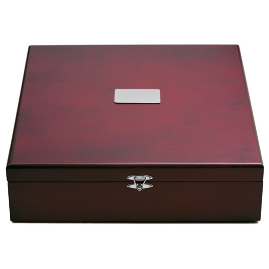 3 Pieces Vanity Set 925 Sterling Silver English Hallmarks in Wooden Presentation Case