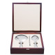 3 Pieces Vanity Set 925 Sterling Silver English Hallmarks in Wooden Presentation Case