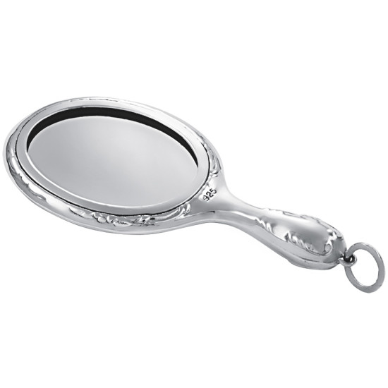 Mirror Pendant Victorian Style 925 Sterling Silver English Hallmarks
