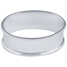GT2269   Plain Oval Napkin Ring Sterling Silver Ari D Norman