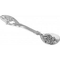 GT191   Art Nouveau Design Salt / Mustard Spoon Sterling Silver Ari D Norman