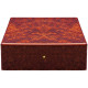VIP Drinks Set 925 Sterling Silver English Hallmarks With Glass Crystal Housed in a Burr Wood Cabinet