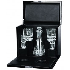 GT2122   VIP Drinks Set Housed In A Maple Leaf Wood Cabinet Ari D Norman