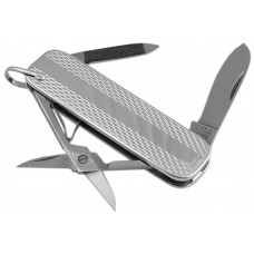 GT1058   Engine Turned Penknife Sterling Silver Ari D Norman