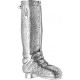 Riding Boot Pillbox Victorian Style 925 Sterling Silver English Hallmarks