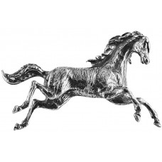 B440   Galloping Horse Brooch Sterling Silver Ari D Norman
