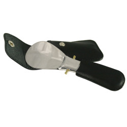 LTHR112 Croco Leather Travel Shoe Horn