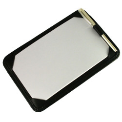 LTHR116 Croco Leather Executive Memo Pad