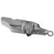 Dog Whistle Pendant Victorian Style 925 Sterling Silver English Hallmarks