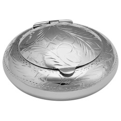 GT820   Victorian Style Ashtray Sterling Silver Ari D Norman