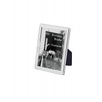 FR541   Beaded Photo Frame With Velvet Back 6cm x 9cm Sterling Silver Ari D Norman