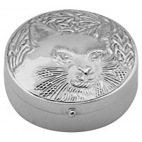 PB526 Ari D Norman Sterling Silver Cat Pill Box