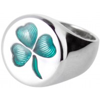 RG305   Shamrock Ring Sterling Silver Ari D Norman