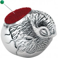 GT403   Small Bird Pin Cushion Sterling Silver Ari D Norman