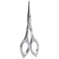 GT491   Victorian Style Sewing Scissors Sterling Silver Ari D Norman